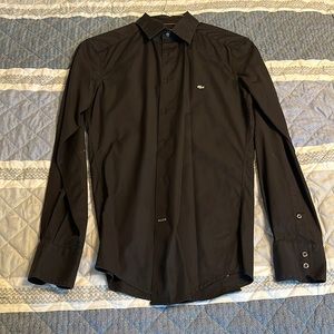 Lacoste dress shirt, black size 38